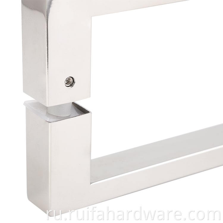 Office Stainless Steel Glass Door Handle (1)